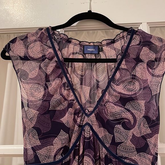 MEXX Baby Doll Dress, (L), Fully Lined with Adjustable Spaghetti Straps - Picture 3 of 12